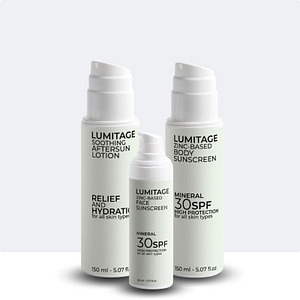 Zonnebrand aanbieding Natuurlijke zonnebrand en hydraterende aftersun productfoto